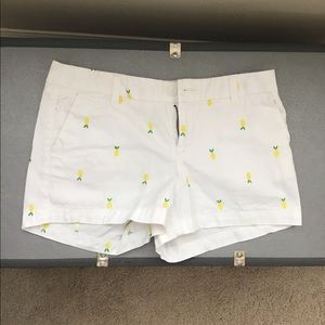 Lemon print shorts